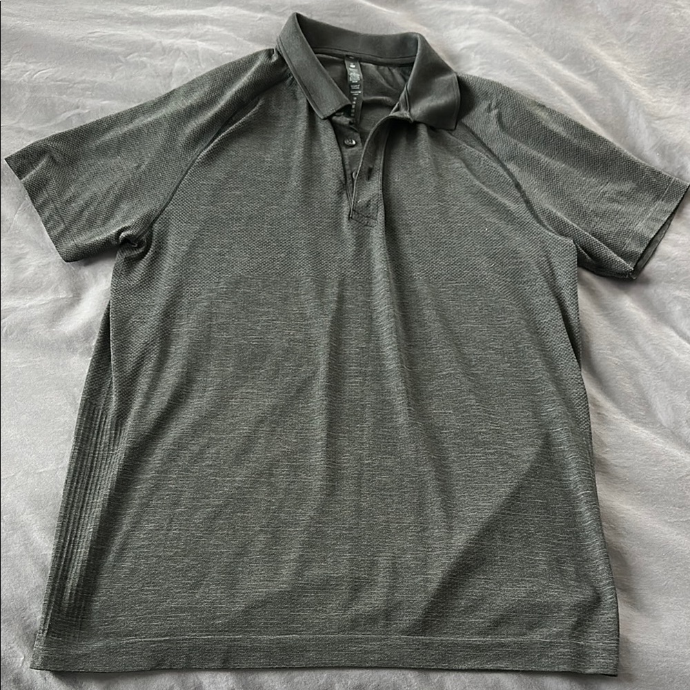 Men’s Lululemon Gray Polo Shirt